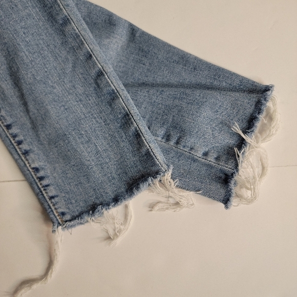 Levi's Sz 27 Wedgie Skinny Jeans Fray Distressed - Picture 6 of 8